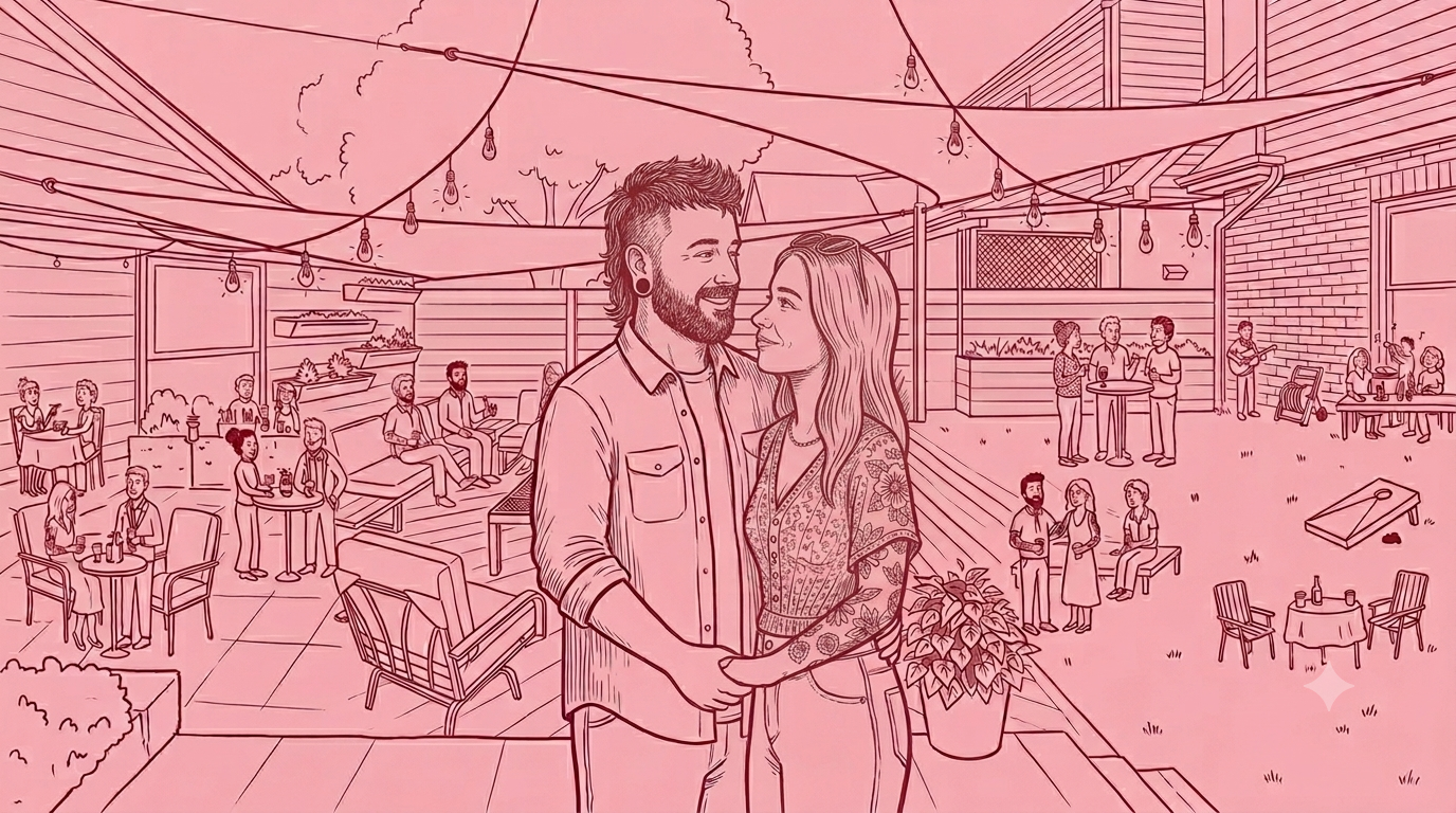 Nathan & Jasmine — moment one
